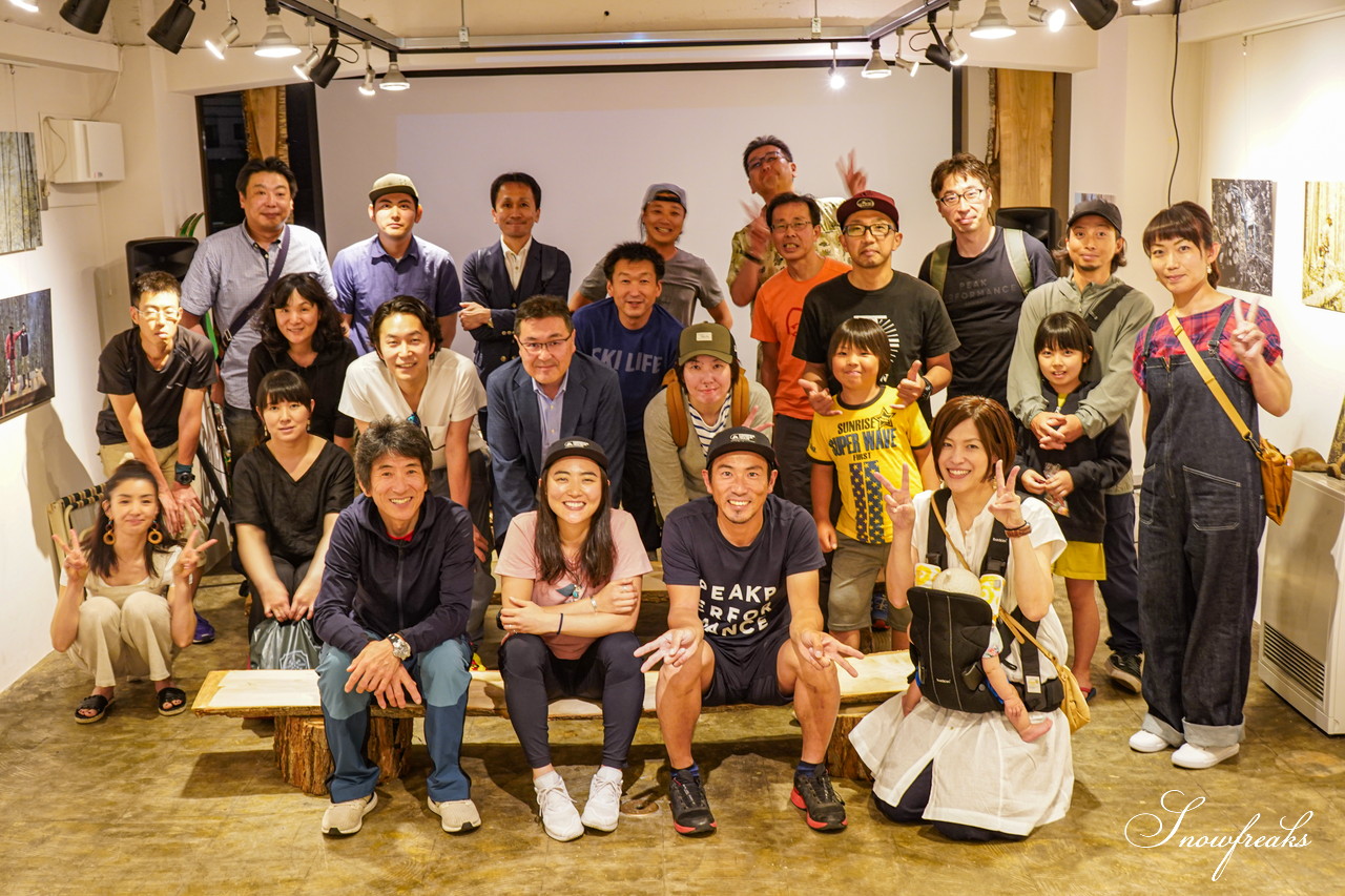 PeakPerformanceライダー・中川未来さん初めてのトークショー『中川未来のFWQ奮闘記』 @PeakPerformance Sapporo
